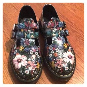 Doc Marten floral Wanderlust Mary Jane Loafers
